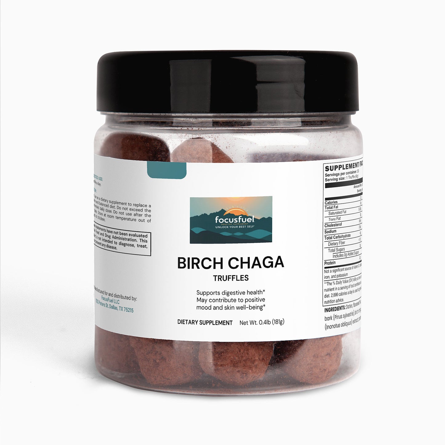 FocusFuel™ Birch Chaga Truffles