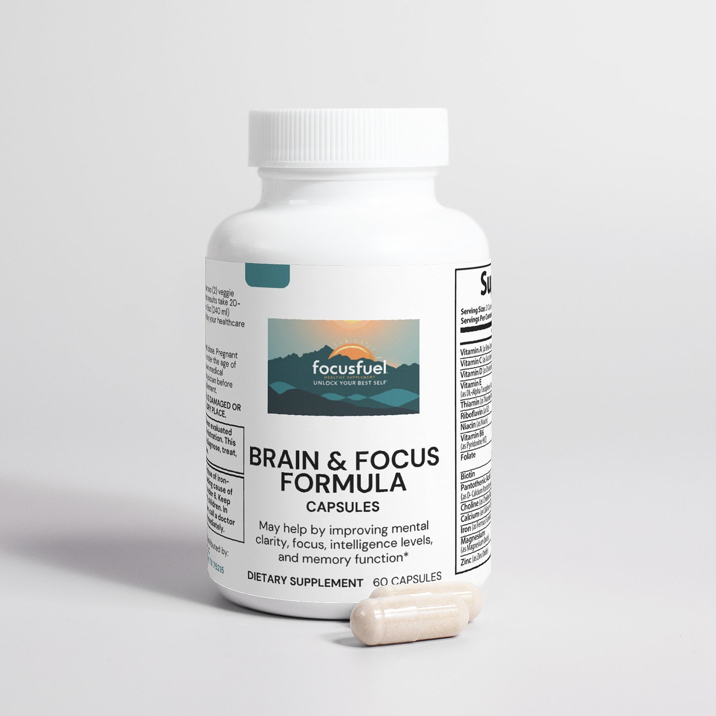 FocusFuel™ Brain & Focus Formula