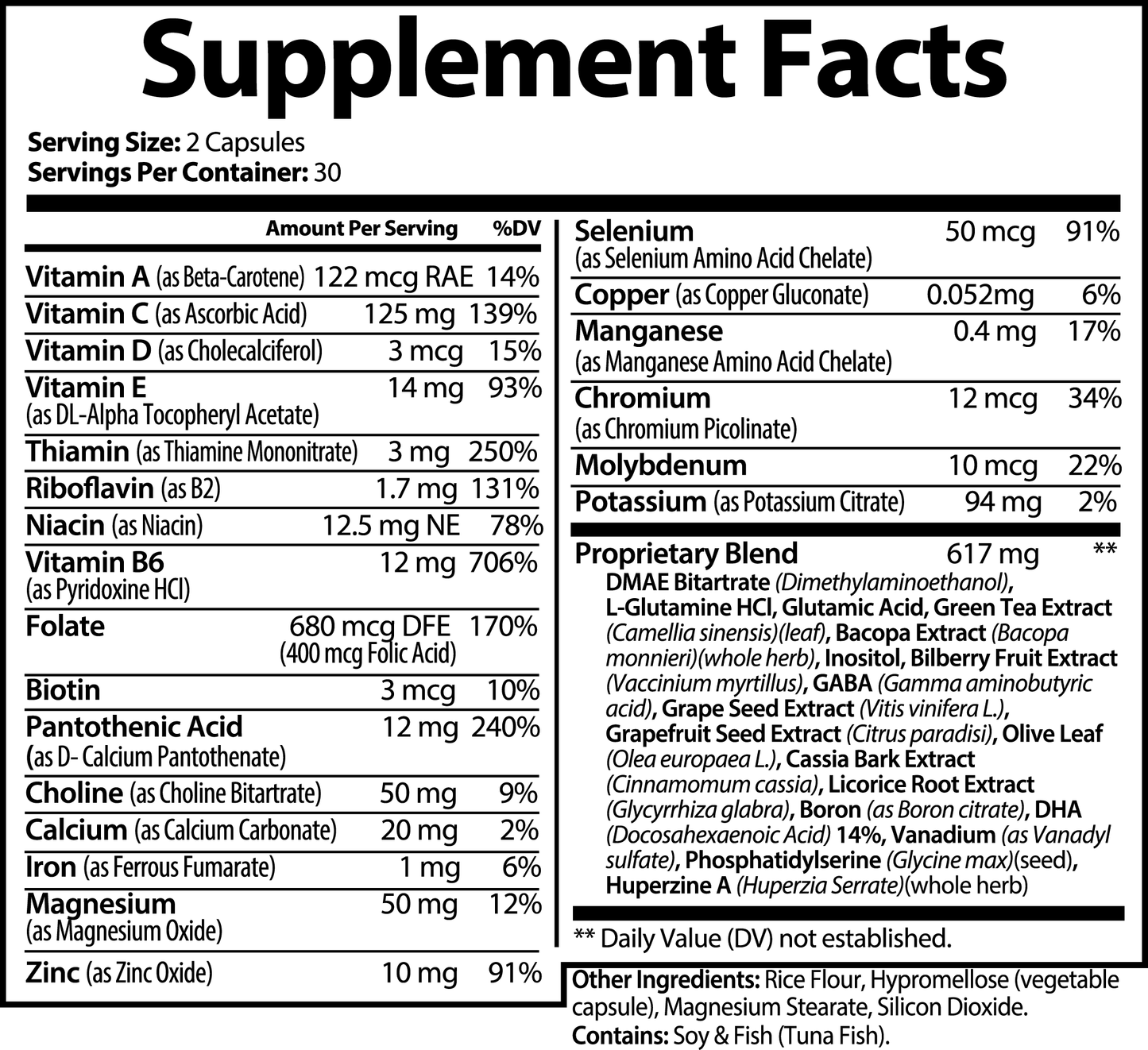 FocusFuel™ Brain & Focus Formula