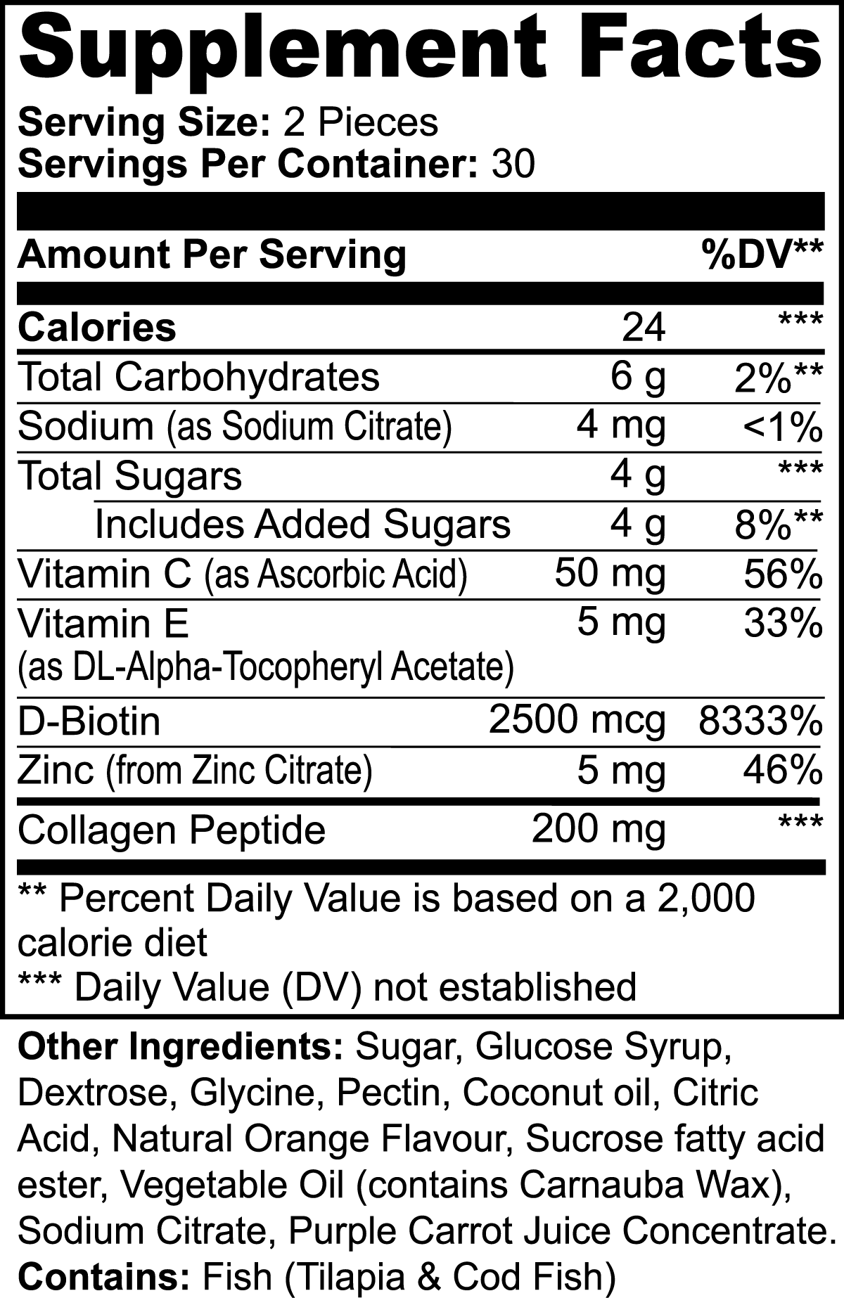 FocusFuel™ Collagen Gummies (Adult)