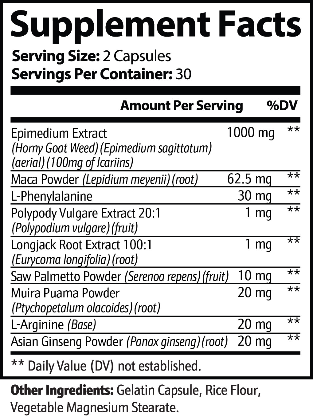 FocusFuel™ Horny Goat Weed Blend